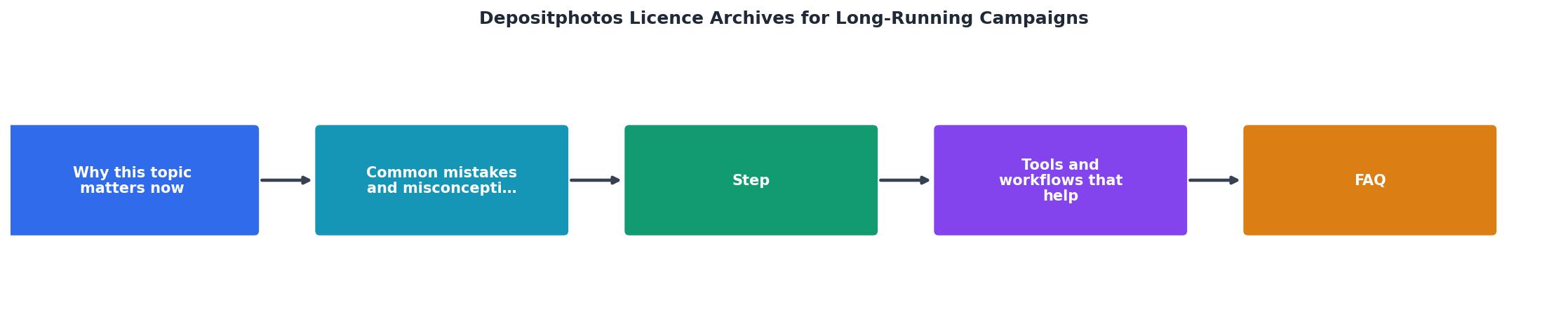 Depositphotos Licence Archives for Long-Running Campaigns process
