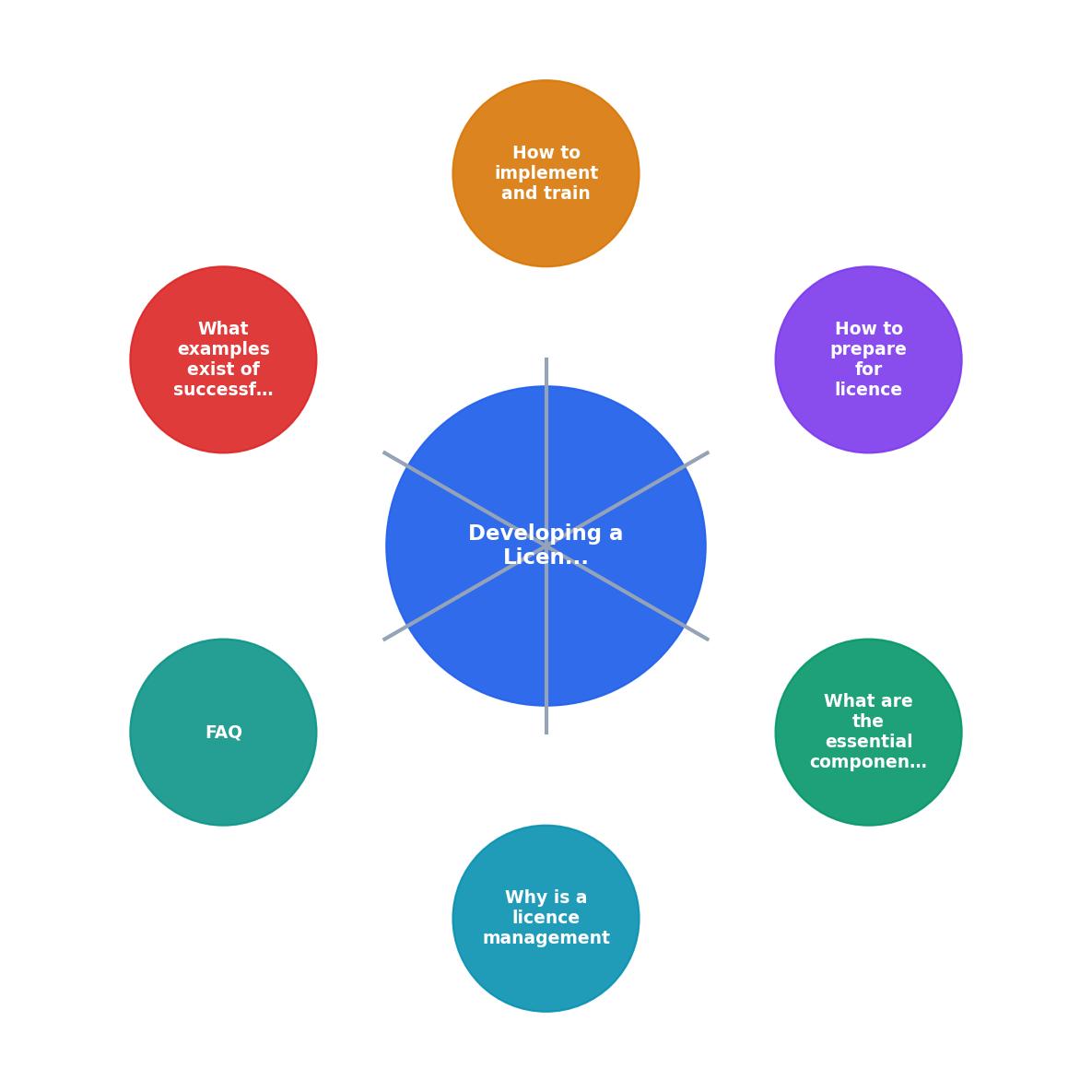 Developing a Licence Management Policy for Teams process