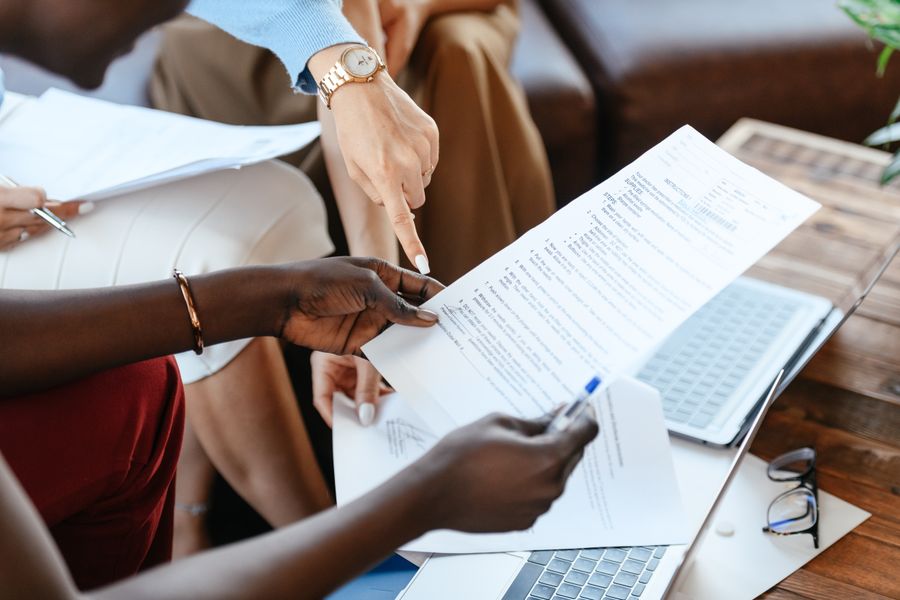 business meeting documents