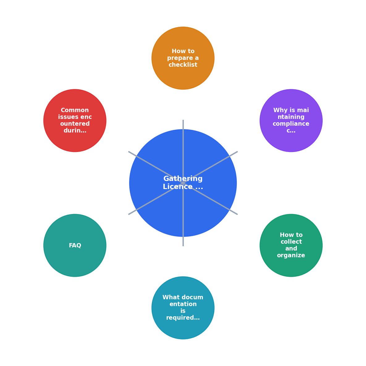Gathering Licence Audit Documentation for Ad Platforms process