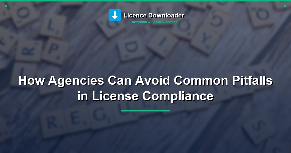 How Agencies Can Avoid Common Pitfalls in License Compliance