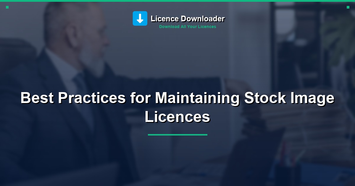 Best Practices for Maintaining Stock Image Licences