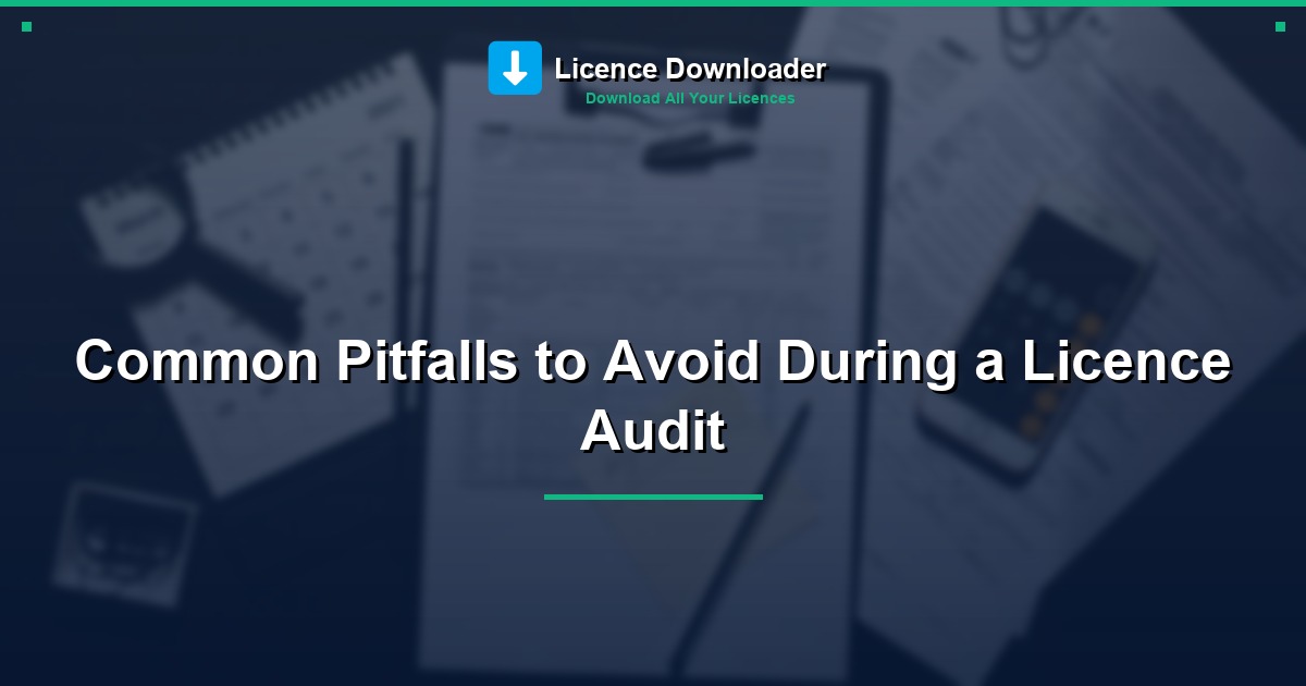 Common Pitfalls to Avoid During a Licence Audit