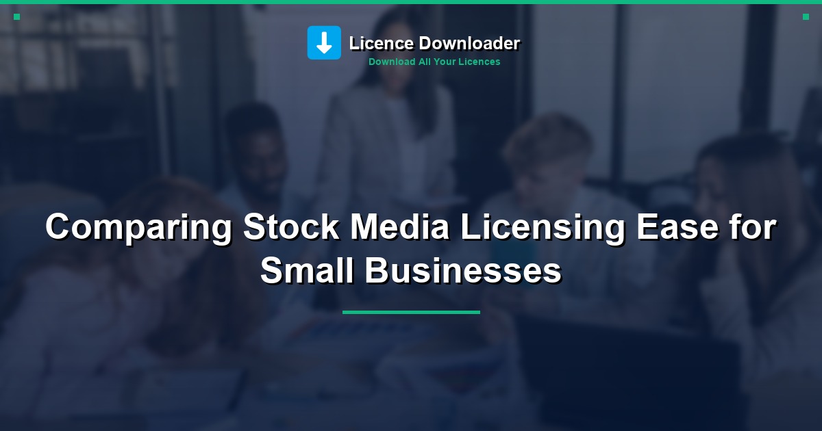 Comparing Stock Media Licensing Ease for Small Businesses