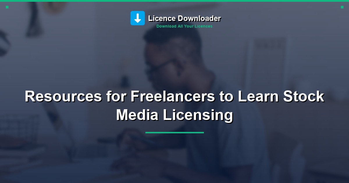 Resources for Freelancers to Learn Stock Media Licensing