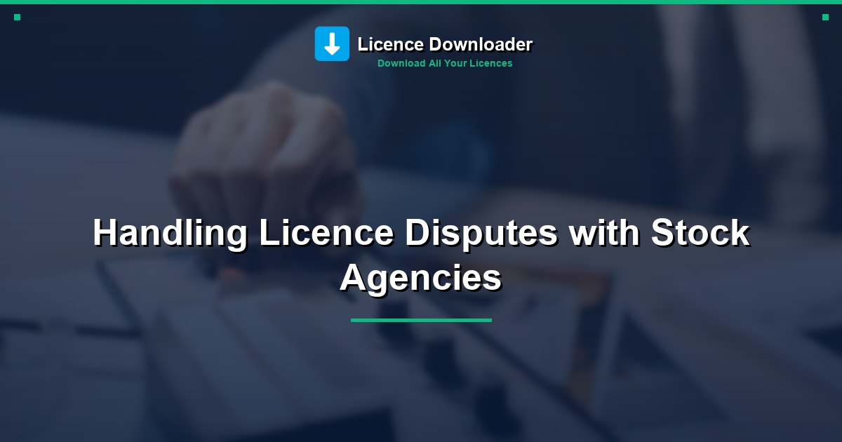 Handling Licence Disputes with Stock Agencies
