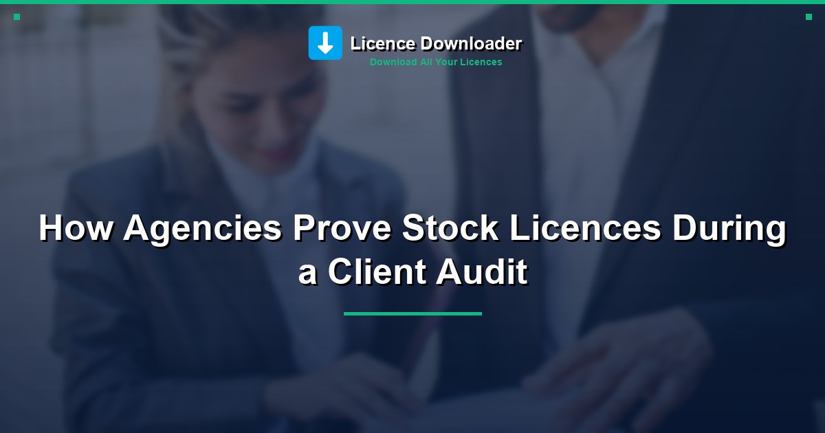 How Agencies Prove Stock Licences During a Client Audit