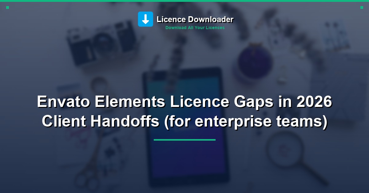 Envato Elements Licence Gaps in 2026 Client Handoffs (for enterprise teams)