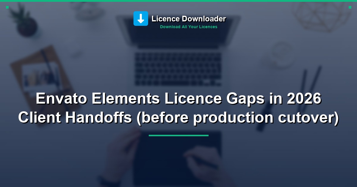 Envato Elements Licence Gaps in 2026 Client Handoffs (before production cutover)