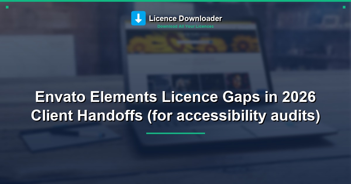 Envato Elements Licence Gaps in 2026 Client Handoffs (for accessibility audits)