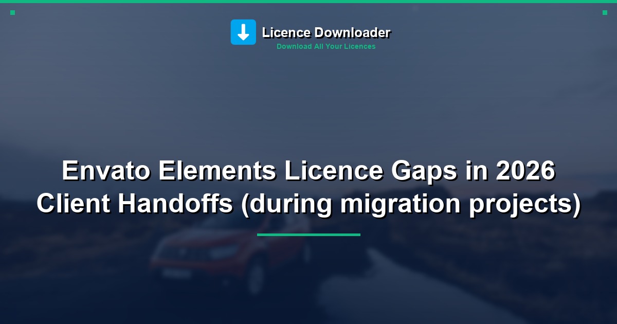Envato Elements Licence Gaps in 2026 Client Handoffs (during migration projects)