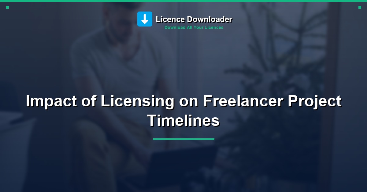 Impact of Licensing on Freelancer Project Timelines