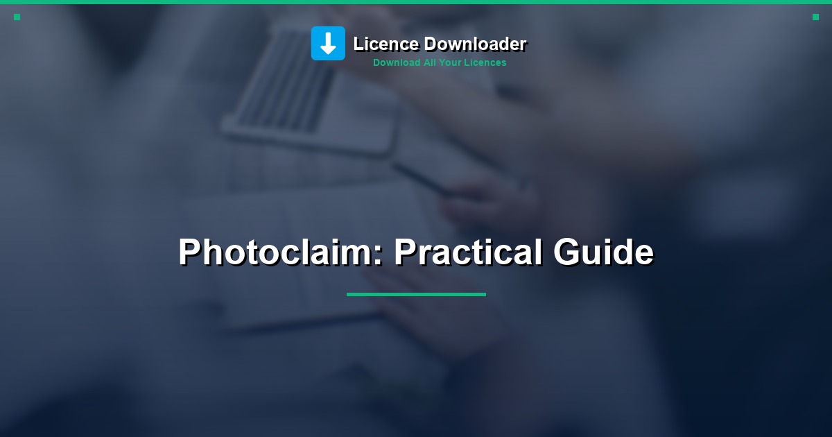 Photoclaim: Practical Guide