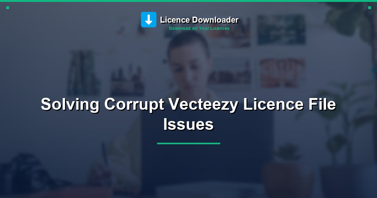 Solving Corrupt Vecteezy Licence File Issues
